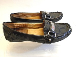 coach driving loafers women's