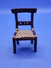  Vintage wooden Dollhouse Miniature concord dining chair