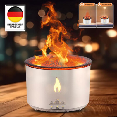 Vulkan Diffuser Luftbefeuchter Aroma Diffusor ätherische Öle Humidifier 360ML DE