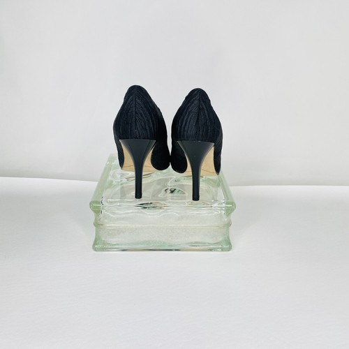 Stiletto satinado negro plisado para mujer J. Renee' Sana - Imagen 6 de 7