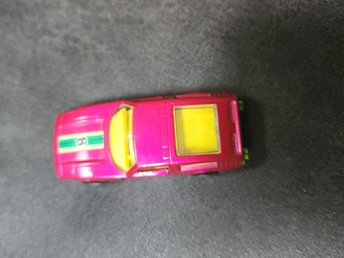 1972 Matchbox Superfast No. 32 Maserati Car Bora Pink Green Base Vintage 8 Decal - Picture 6 of 8