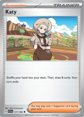 Pokémon TCG Katy 177/198 Scarlet & Violet: Base Set Regular