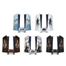 ASSASSIN'S CREED III GRAPHICS VINYL SKIN FOR PS5 SLIM DIGITAL EDITION BUNDLE