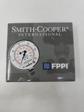 SMITH-COOPER INTERNATIONAL 11-559-00 Fire Sprinkler Air-Water Gauge FPPO 0-300 P