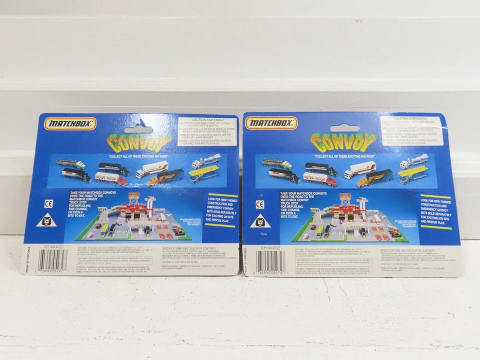 Matchbox 050272 Lot of 2 Big Top Circus Mack Convoy Semi Diecast NIB 8872 - Image 2 of 3