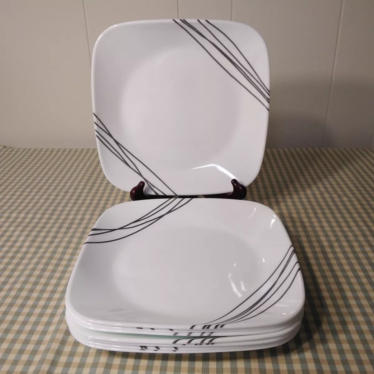 Set of 8 Corelle Simple Sketch Dinnerware 9