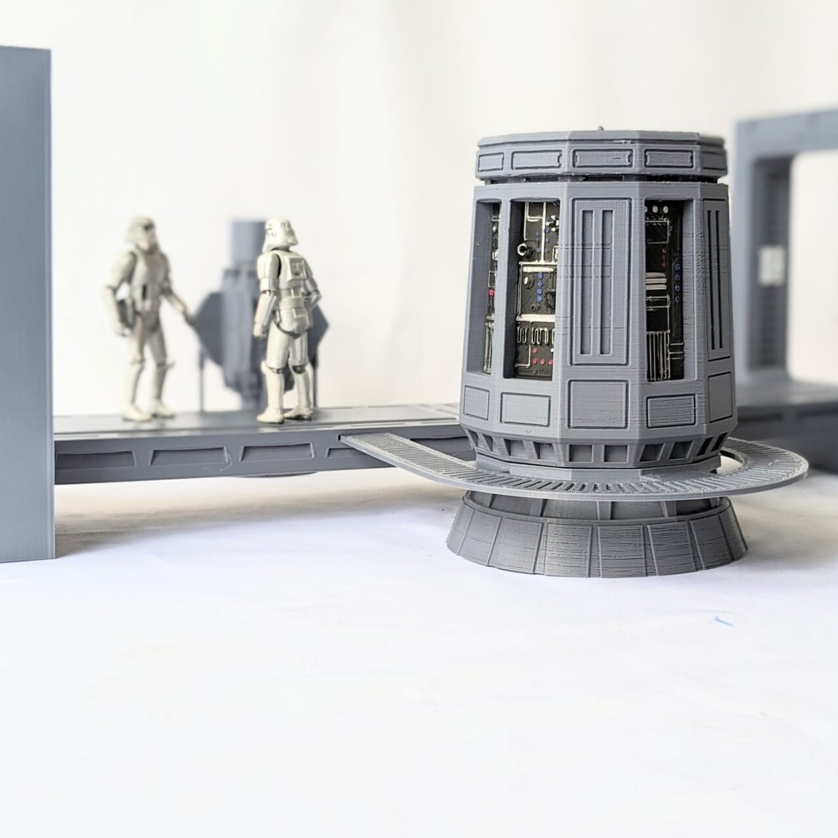 立体・オブジェ Timaa Tim Mee Galaxy Laser Team Bucket Sci-Fi Space Plastic Figure