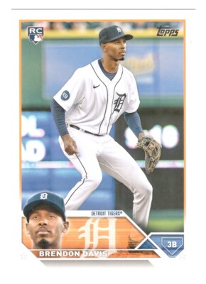 2023 Topps Series 2 RC Rookie #494 Brendon Davis Detroit Tigers
