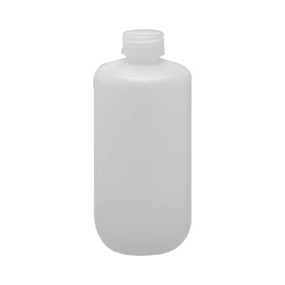 Eisco Labs 1000ml Reagent Bottle, Narrow Mouth with Screw Cap - HDPE