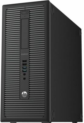 HP Desktop PC Gaming Computer 800 G2 i3-6100 8GB 1TB NVIDIA GT Wi