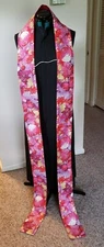 CLERGY STOLE LITURGICAL VESTMENT HAND CRAFTED PURPLES PINKS REDS VERY LONG