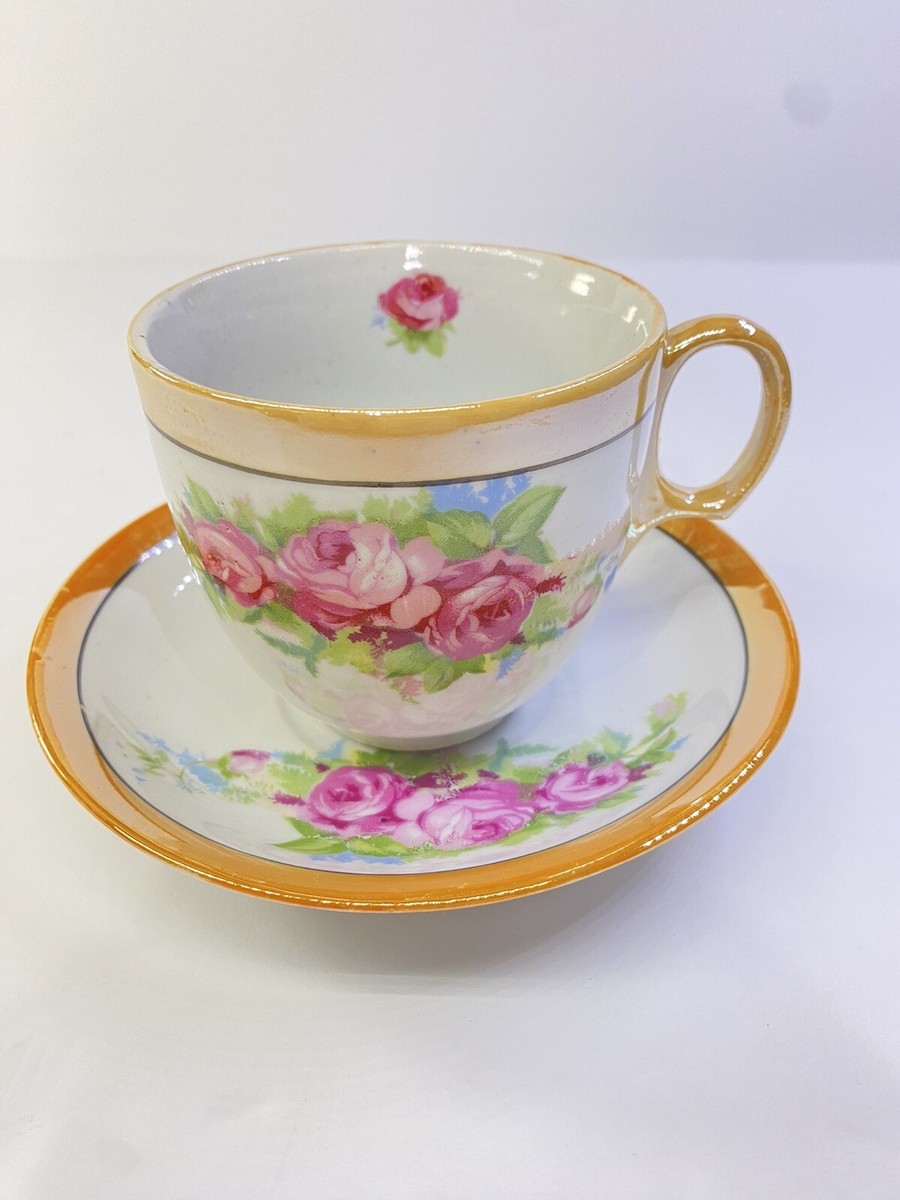 Set of (6) Vintage Occupied Japan Tea Cup And Saucer sets Set of (6) Vintage Occupied Japan Tea Cup And Saucer sets