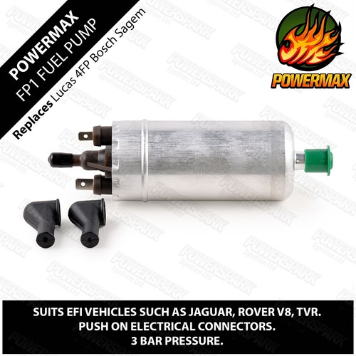 EFI external Bosch 4FP unmarked Fuel Pump ROVER V8 TVR - Zdjęcie 1 z 2