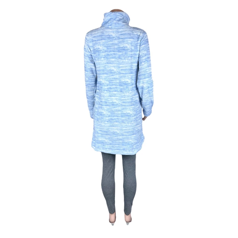 Túnica clásica de felpa con leggings Stan Herman para mujer 2 piezas color espacial talla X-pequeña Foto 2 de 2