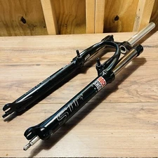 Rock Shox SID TEAM Dual Air 26 Black 1 1/8 Threadless V-Brake Disc QR OIL LEAK