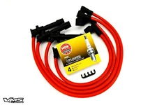 90-94 ECLIPSE GSX SPARK WIRES NGK PLATINUM PLUGS RED