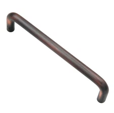 Contemporary Bronze 4 3/8" (110mm)cc Solid Cabinet Wire Pull DH1032BZ