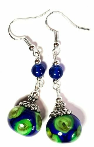 Hook Glass Dangle/Drop Fashion Earrings
