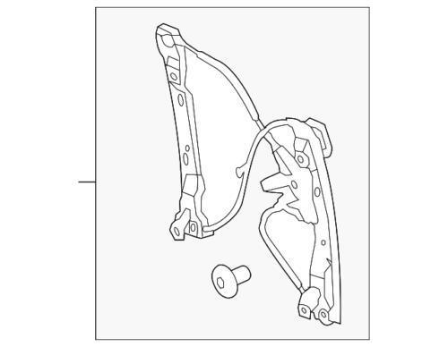 Regulador de ventana del lado del pasajero para Ford Focus 2012-2018 CM5Z-5823200-B