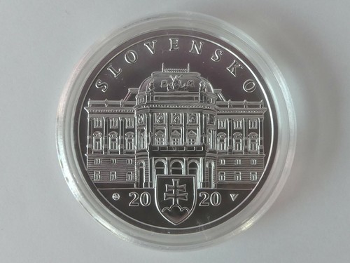 SLOWAKEI 2020 10 EURO SILBER MÜNZE COIN ST BU - 100 JAHRE NATIONALTHEATER - - Picture 3 of 6