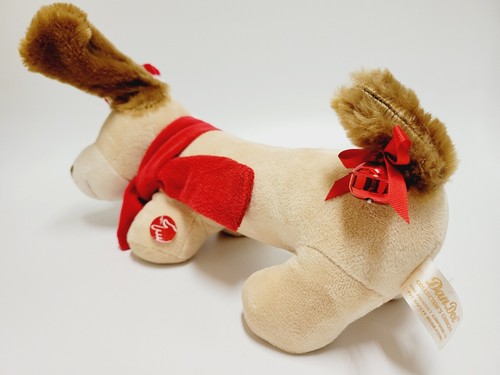 Dachshund Weiner Dog Plush Animated Christmas Puppy Stuffed Animal Toy Dan Dee - Picture 3 of 12