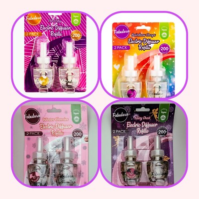 Fabulosa Electric Plug In Diffuser Twin Refills Various Fragrances Fairy  Dust UK