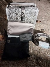 Dolce & Gabbana Silver Plexiglass Cinderella Top Handle Bag