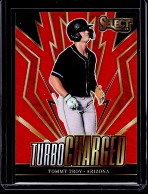 #ad TOMMY TROY 2024 Panini Select TURBO CHARGED 99 PRIZM #21 Arizona $1.50