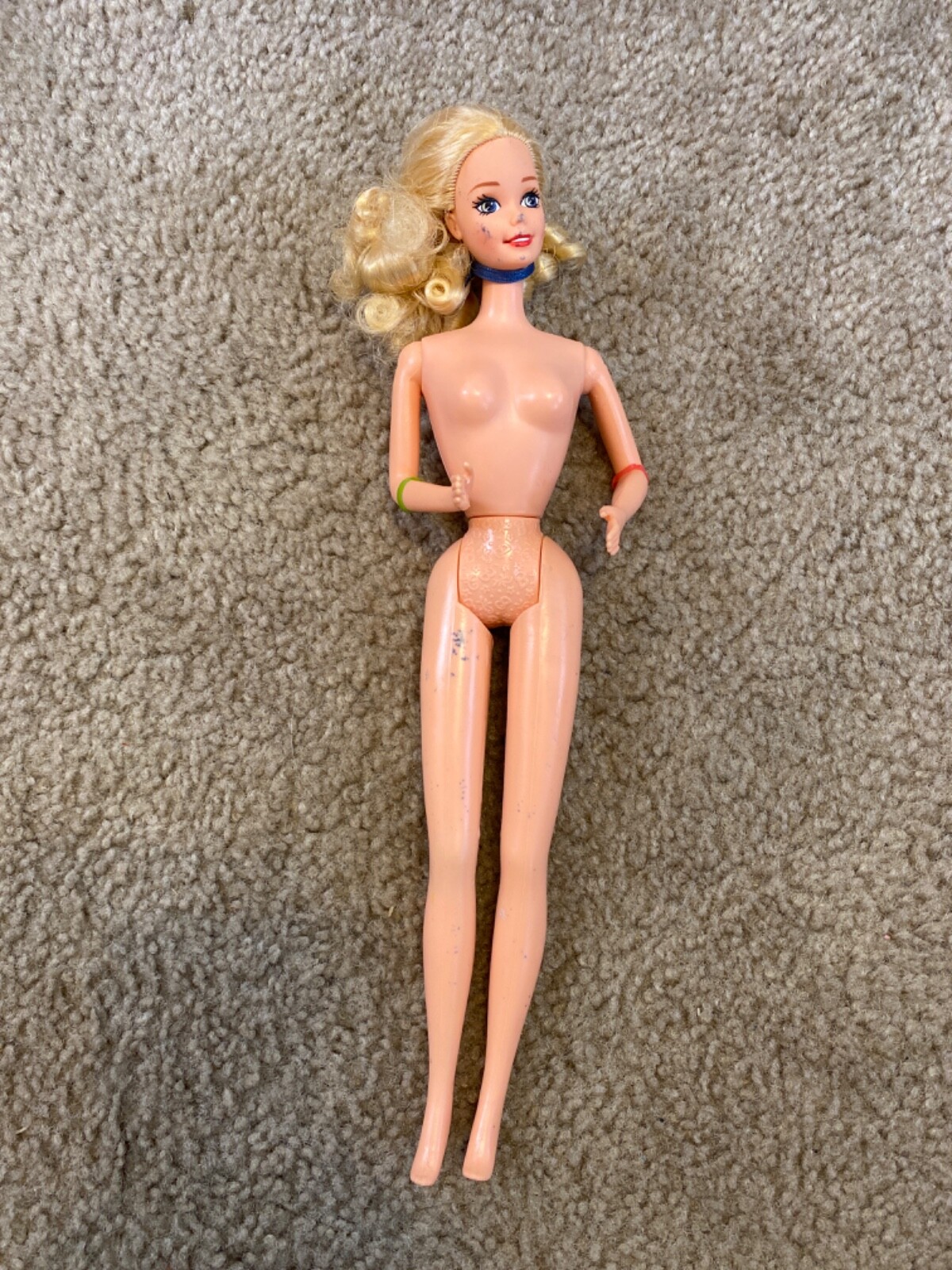 BARBIE DOLL 1966 Long Blonde Hair Twist/Turn and Legs That Bend