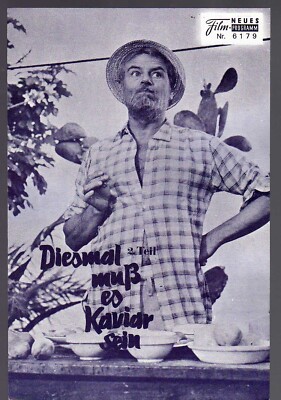 DIESMAL MUSS ES KAVIAR SEIN / NFP 6179 Wien / SENTA BERGER, O.W.FISCHER