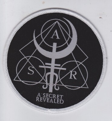 A Secret Revealed Logo Sew On Patch Official Merch