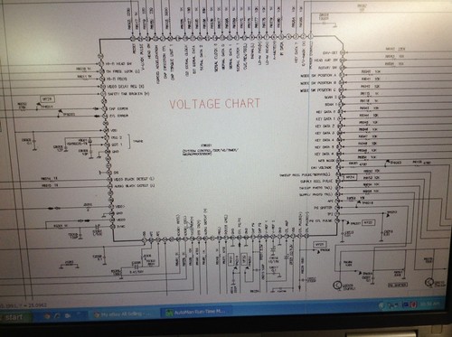 CD GE-RCA VCR de datos de servicio electrónico VG4271, VR694HF, PSV71, PSVR73, PSVR75 ESI - Imagen 9 de 12