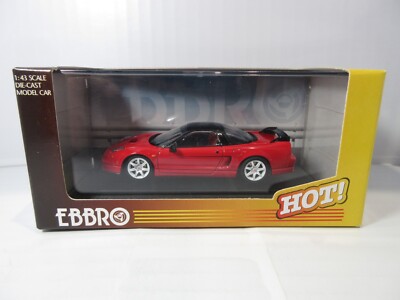 1:43 EBBRO Honda NSX Type-R 2002 Red Die Cast Model Car | eBay