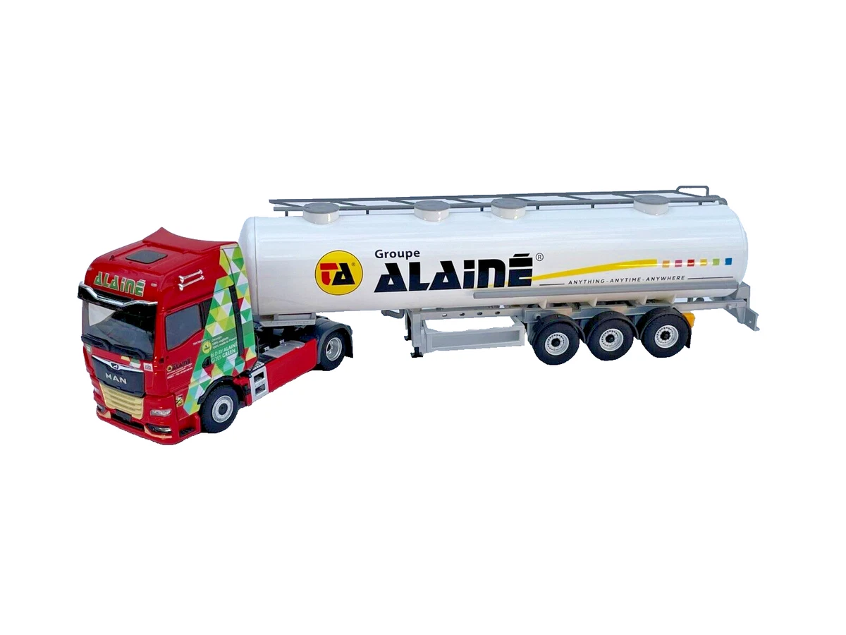 MAN 19.281 FS + Semi Citerne Haniel – Conrad 1/50 (état Comme Neuf)