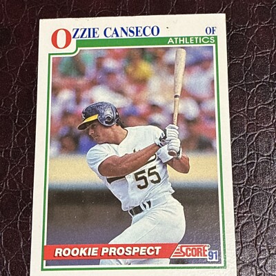 Ozzie Canseco Rookie Prospect, Score Card #346 Mint | eBay