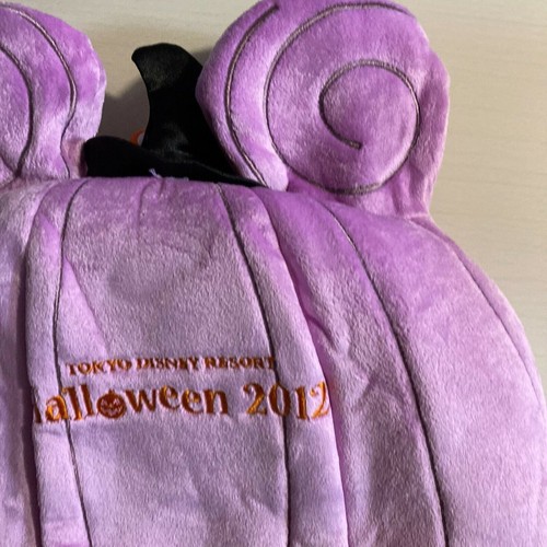 Tokyo Disney Resort Halloween Fan Cap pumpkin Mickey Minnie reversible 2012 TDR - Picture 4 of 12