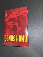 Genus Homo L. Sprague deCamp I First Edition Signed 1950 I Fantasy Press