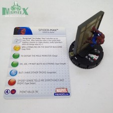 Heroclix Incredible Hulk set Spider-Man 038 Super Rare figure w/card 