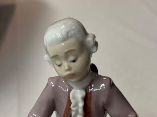 Lladro "Junger Mozart" Porzellan Figur 1991 signiert und #1.392 Originalkarton Ltd - Bild 3 von 12