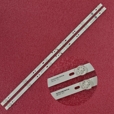 2pcs LED Strips For PLDED3273A-B, JL.D32061330-032BS-M_V02, 06-32C2X6-618-M10W14
