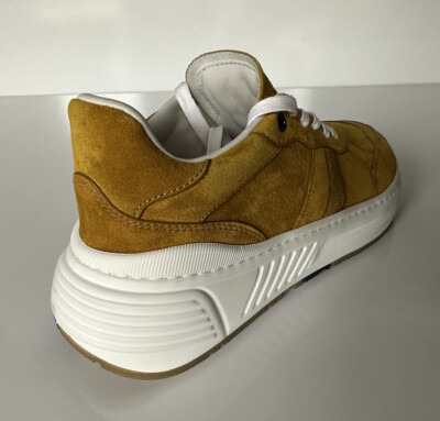Bottega Veneta Brown Suede Sneakers with White Laces Orbit Flash suede sneakers in brown - Bottega Veneta | Mytheresa main image 4