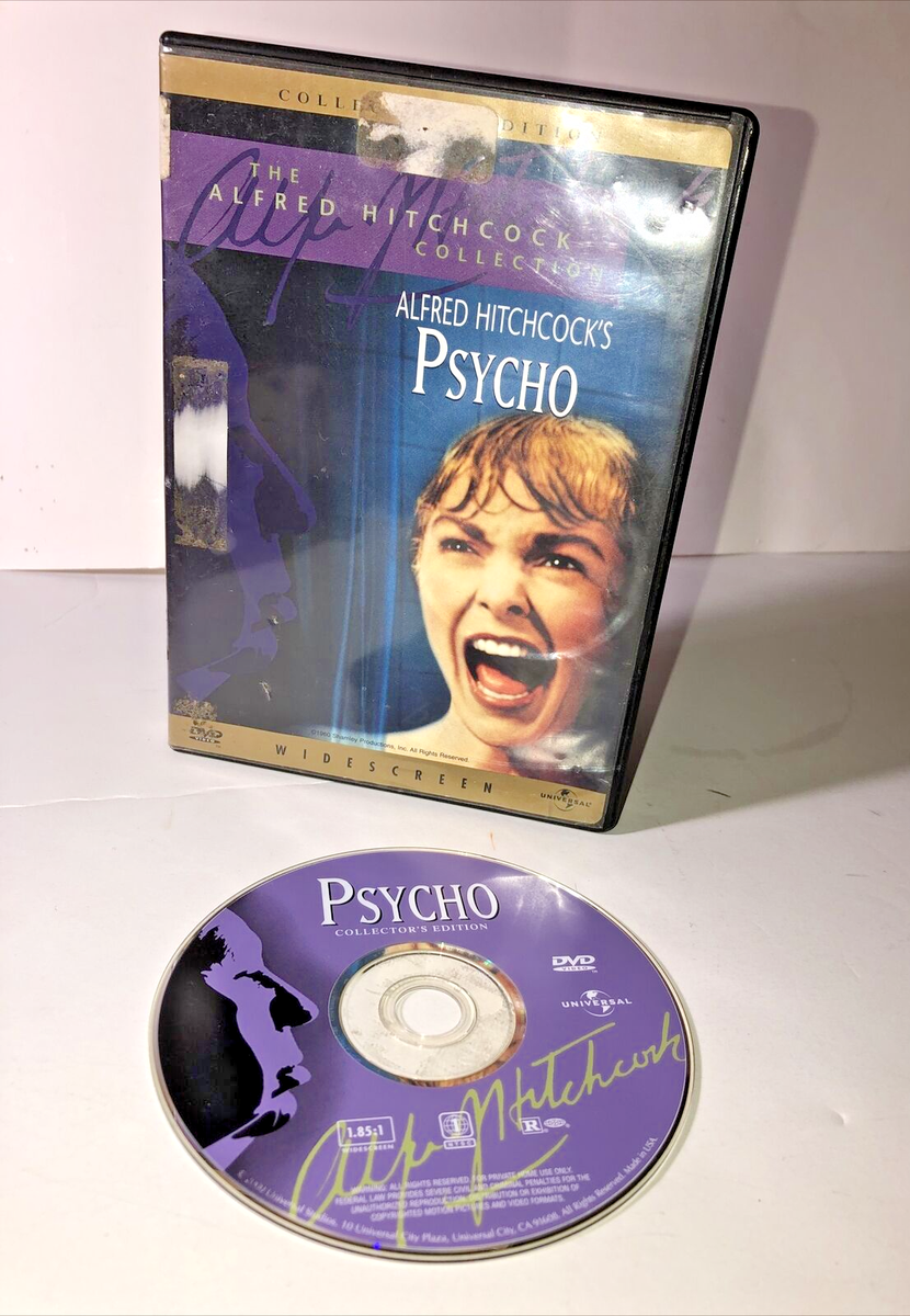 Alfred Hitchcock's Psycho DVD 1998 Widescreen Collector's Edition