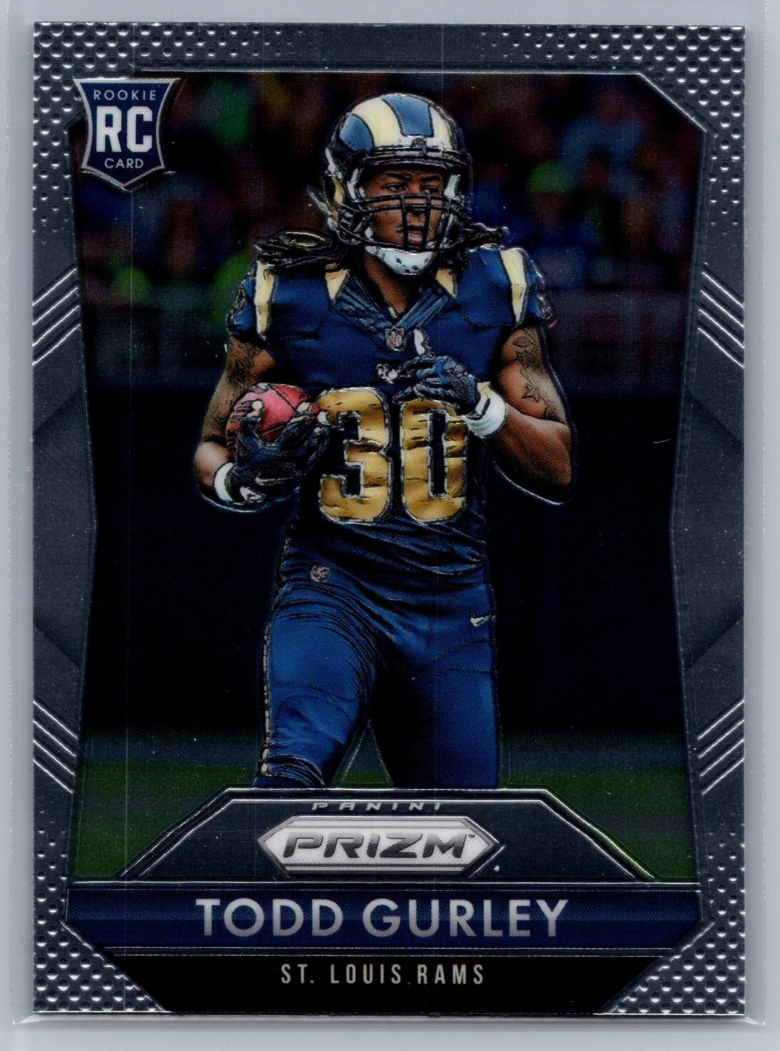 2015 Panini Prizm #291a Todd Gurley St. Louis Rams RC Rookie