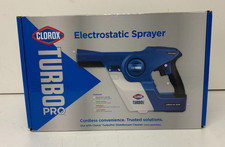 Clorox Turbo Pro Li-Ion Battery Powered Hand Held Electrostatic Spayer NEW