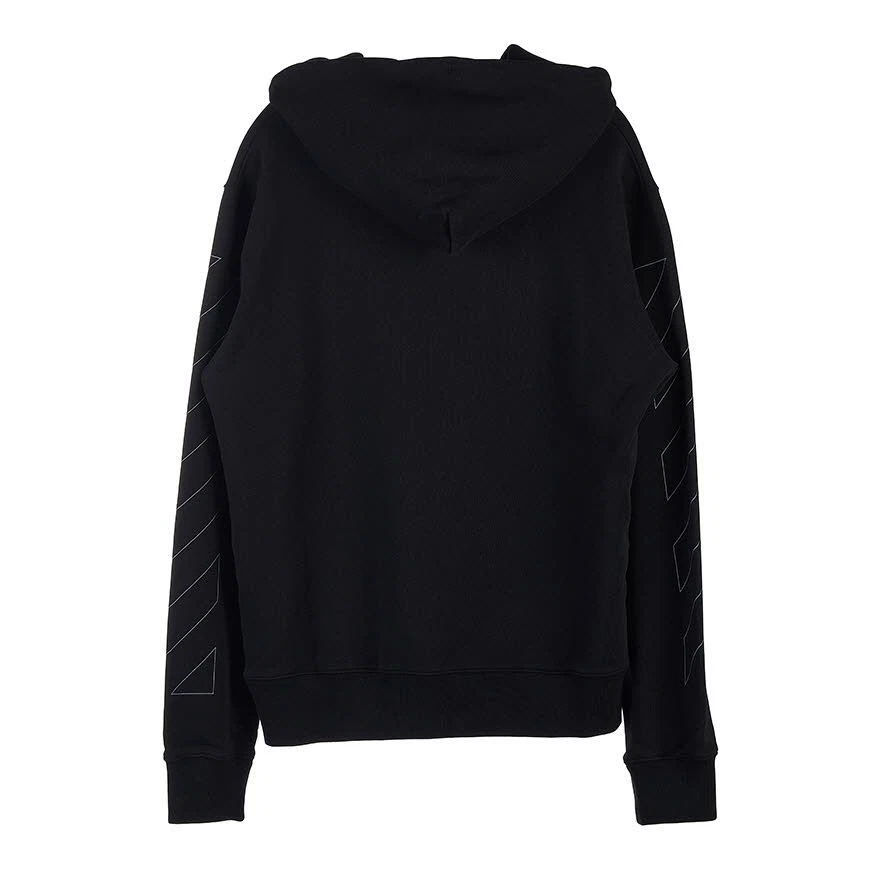 OFF WHITE Felpa con cappuccio slim Off White uomo Diag Outline 36663625