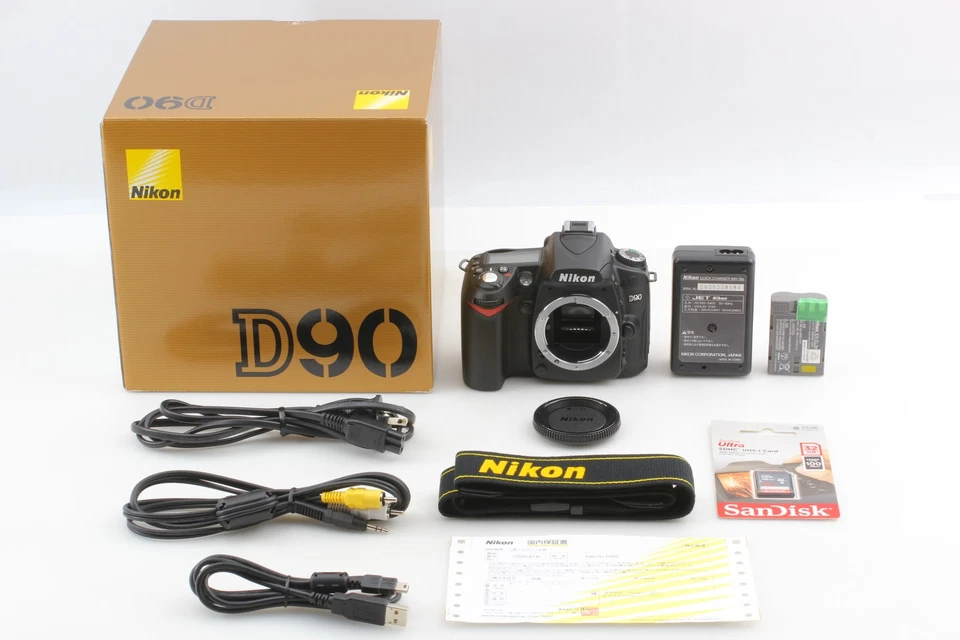 [Almost Unused] NIKON D90 BODY ONLY (SHUTTER COUNT 50 , Disp : English) JAPAN - Image 3 of 4