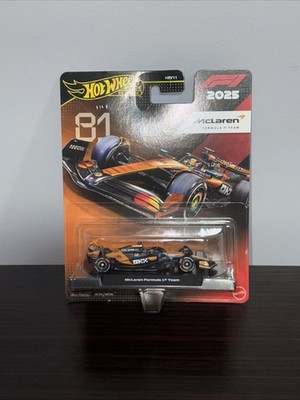 2025 Oscar Piastri #81 Hot Wheels Premium F1 Team McLaren MCL39
