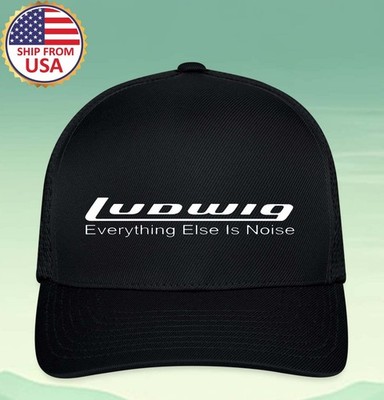 Ludwig Percussion Drums Hat Baseball Cap Size S/M & L/XL