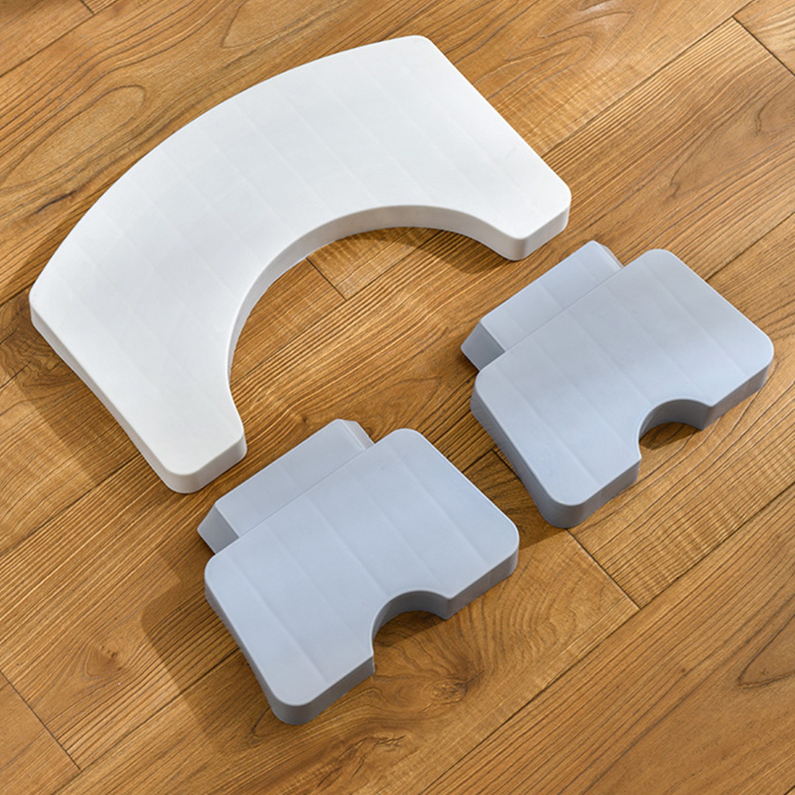 Detachable Toilet Stool With Non-Slip Base Splicable Potty Step Stool Sitting Po