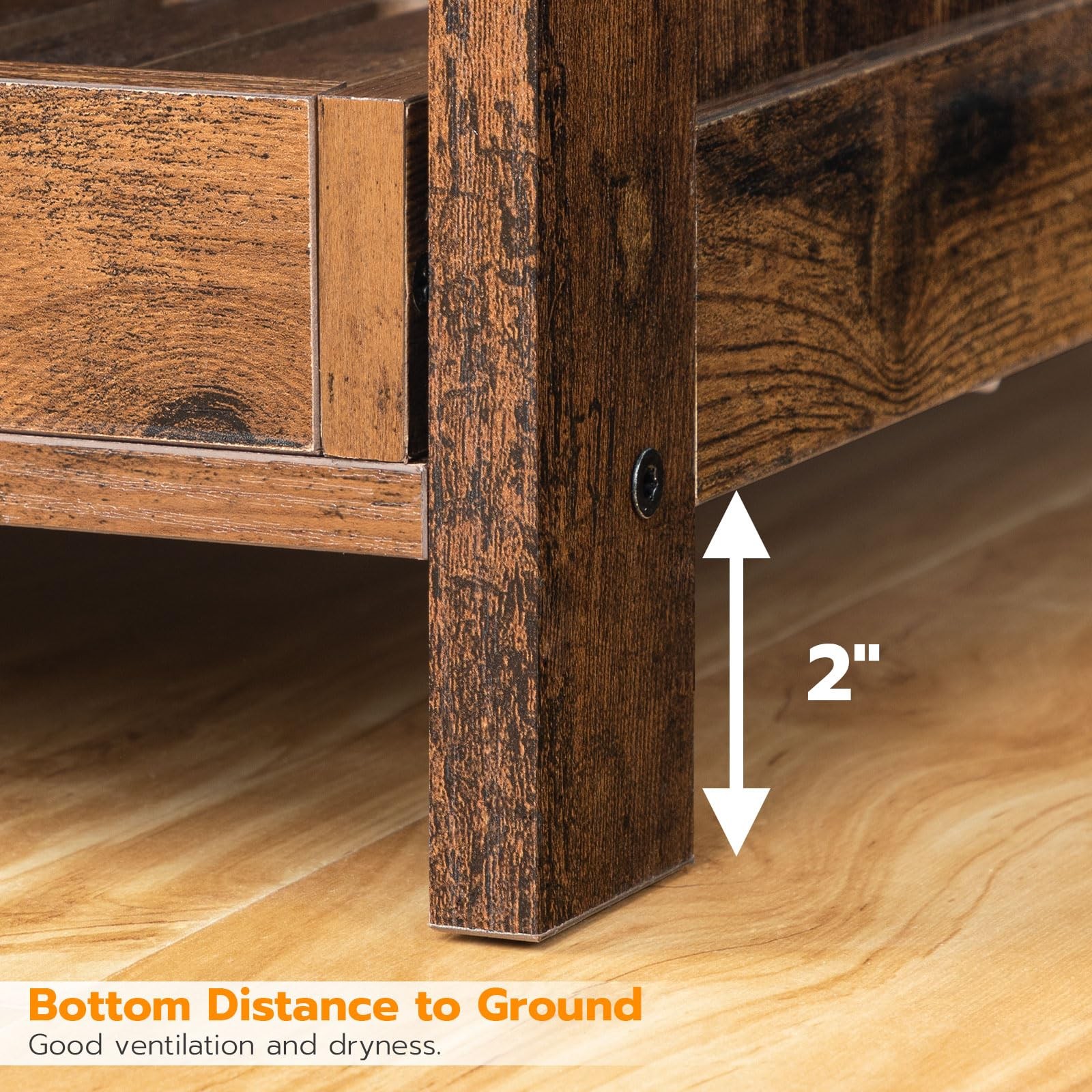 Cat Litter Box Enclosure, Double Door Litter Box Furniture, Litter Box Furnit...